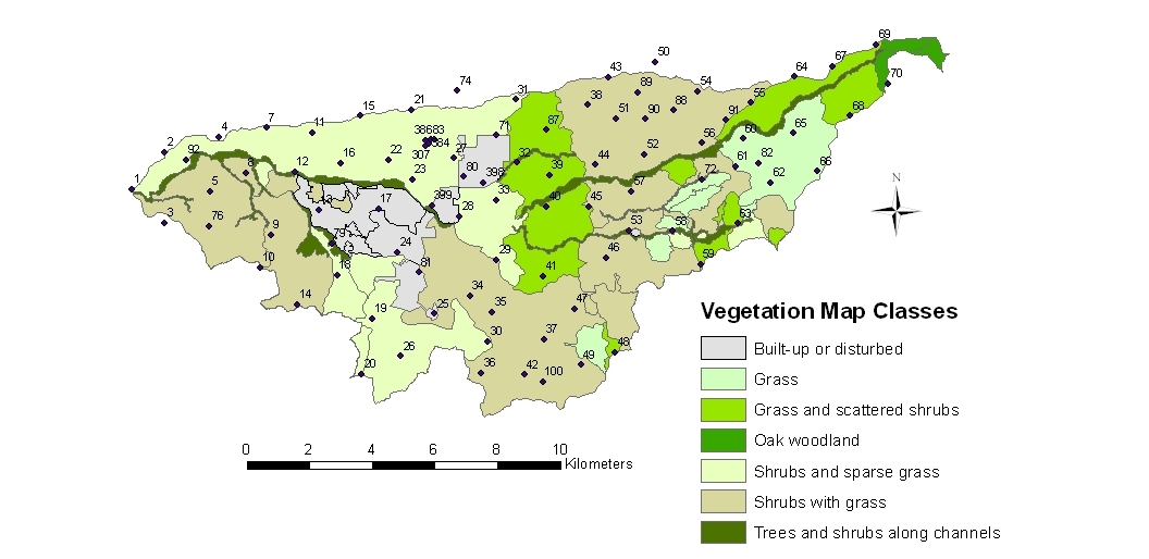 WG Vegetation Map